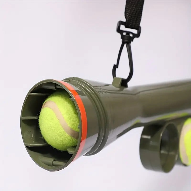 Interactive Ball Launcher with Tennis Ball