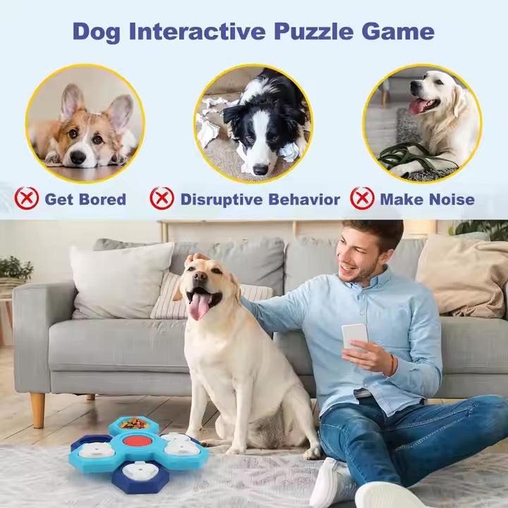 Honeycomb Interactive Feeder Dog toy